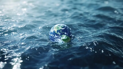 Global Warming: A Planet's Peril in Rising Tides
