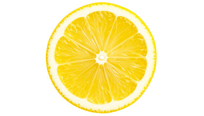Perfectly Round Lemon PNG, Fresh Citrus Fruit Isolated, Transparent Background, Healthy Food and Summer Concept