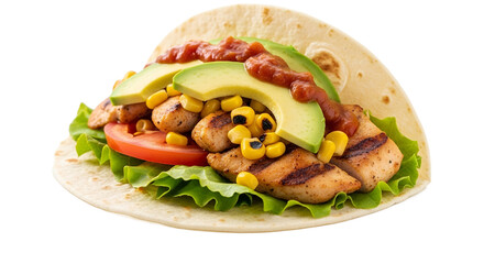 Grilled Chicken Avocado Taco - Delicious Easy Recipe