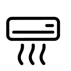 Air Conditioner Modes & Symbols Icon Set