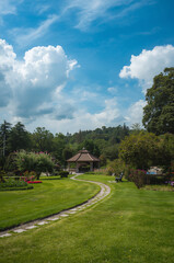 Obraz premium road in the park