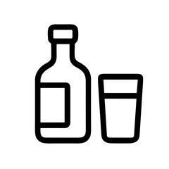 Alcohol Awareness & Substance Abuse Icon Set