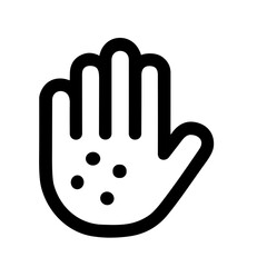 Fototapeta premium Allergy & Immunology Icon Set