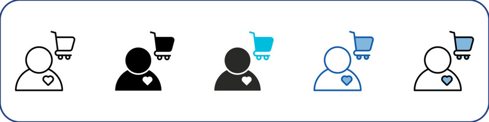 Consumer Icon Pack Multistyle Illustration