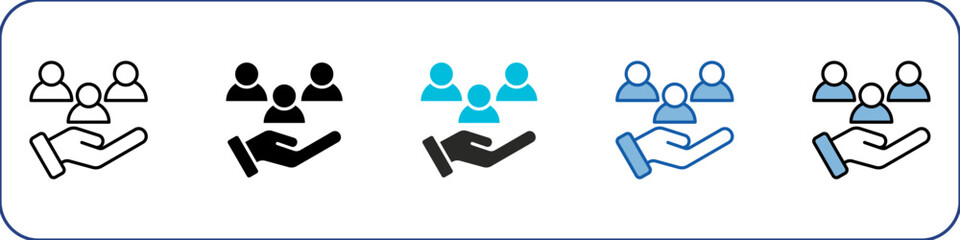 Public Interest Icon Pack Multistyle Illustration