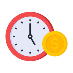Time Is Money Icon