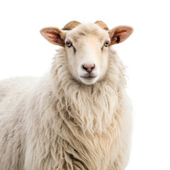 Fototapeta premium sheep isolated on white