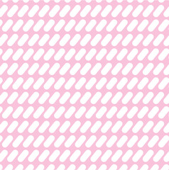 seamless pattern with white shapes on pink design