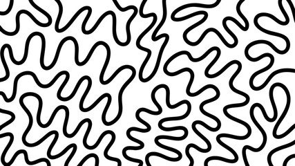 abstract curved lines pattern background