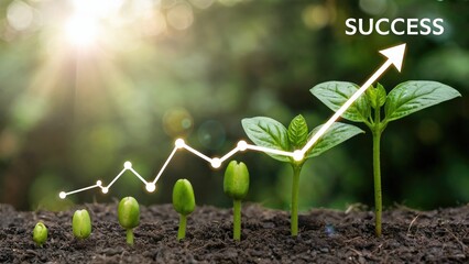 Witness your business bloom with this visual metaphor for growth, progress, and ultimate success