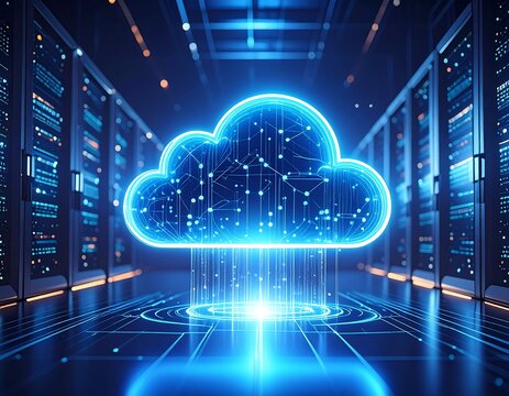 Futuristic cloud computing concept (1)