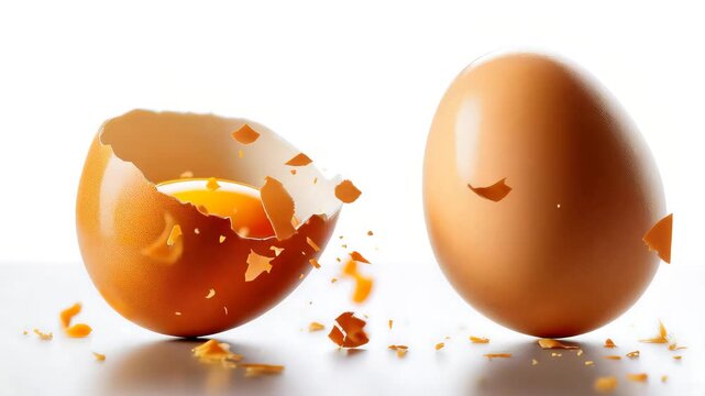 Cracking the Code: A High-Speed Visual Journey of an Egg Breaking in Real-Time