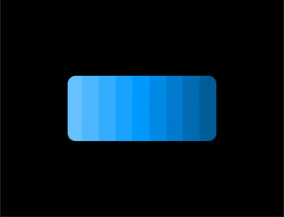 Shades of blue gradient design