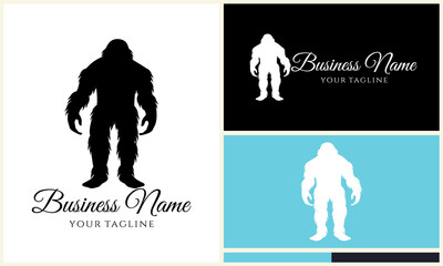 Bigfoot Logo Design Variations. (7)