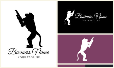 Monkey Logo Design Variations. (3)