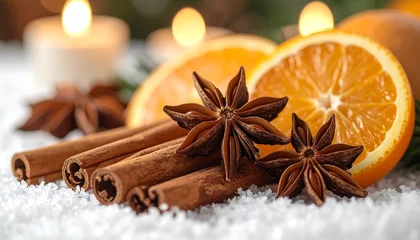 Festive spice and citrus arrangement © Pandi