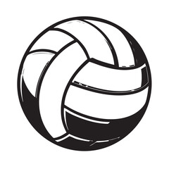 Volleyball Vector Illustration"