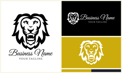 Lion Logo Design Templates. (6)
