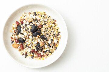 雑穀　白バック