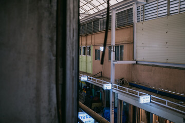 The appearance of an old Korean condo