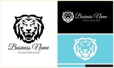 Tiger Logo Design Variations. (9)