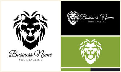 Lion Logo Design Variations. (5)