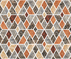 Morocco long seamless marble pattern. marble colorful design. Marble long background decoration element.