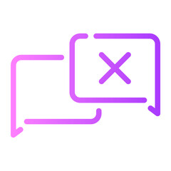chat gradient icon