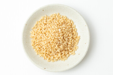 玄米　白バック