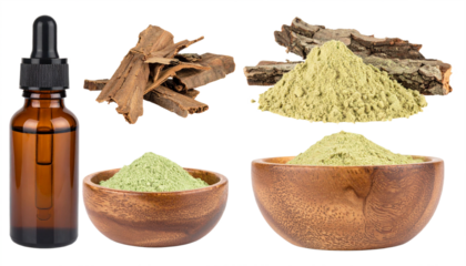 Discover natural wellness with herbal extracts, powders, and essential oils for your holistic health journey