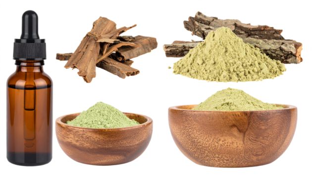 Discover natural wellness with herbal extracts, powders, and essential oils for your holistic health journey