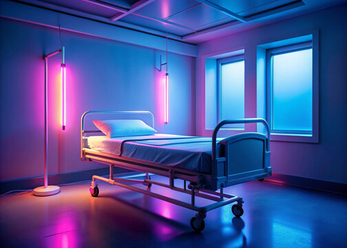 Modern operating room prepared for surgical procedures with advanced medical equipment - Powered by Adobe