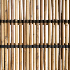 Abstract Bamboo Texture Background with Vertical Stripes and Brown Tones