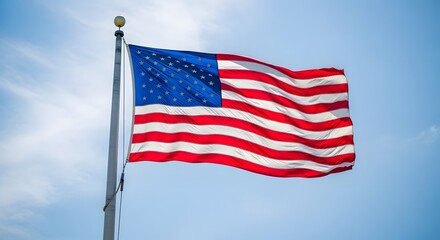 Obraz premium Celebrate the Spirit of American Independence and Labor Day Together