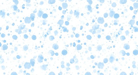 Abstract Blue Watercolor Splatter Background