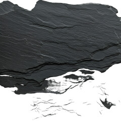 Abstract Rock Texture Isolated on Transparent Background