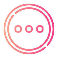 menu gradient icon