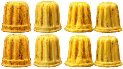 A wholesome bunch of freshly cooked ripe yellow bananas prepared as nutritious tropical fruit meal or healthy snack, showcasing simple steaming process on clean white surface.