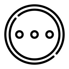 Fototapeta premium more line icon