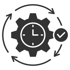 Consistency Glyph Icon