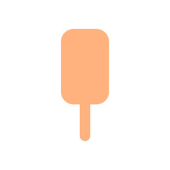 Popsicle clip art design on plain white transparent isolated background for sign, decal, card, shirt, hoodie, sweatshirt, apparel, tag, mug, icon, poster or badge