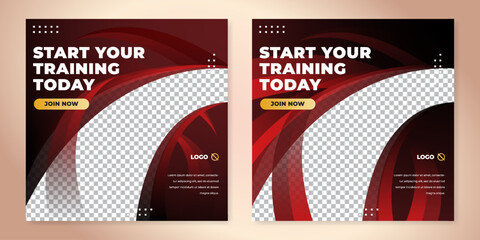 Start Training today Business Brochure Abstract Flyer | flyer template | Gradient Cyber Monday poster save up to 80% blue background design poster