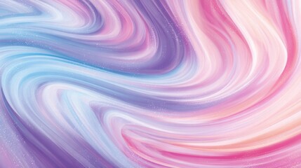 Obraz premium Colorful marble swirl background with soft pink, purple, and blue tones in abstract fluid pattern