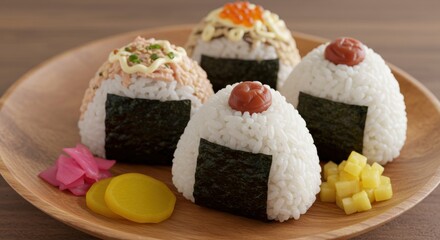 Delicious Onigiri Ready to Enjoy Anytime