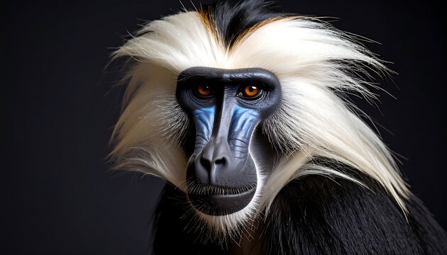 Close-up of a monkey's face
