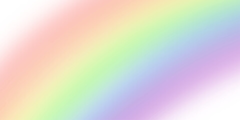 Pastel rainbow gradient background