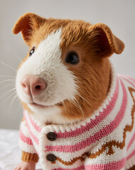 털 옷을 입고 있는 동물