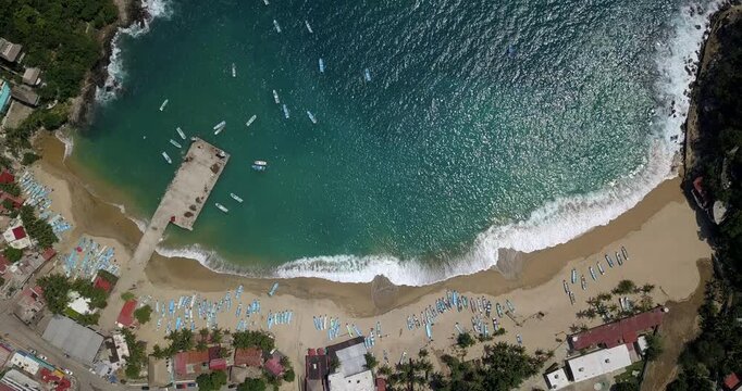 Areas de las Playas de Puerto &Aacute;ngel, Oaxaca, Mexico