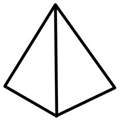 pyramid outline