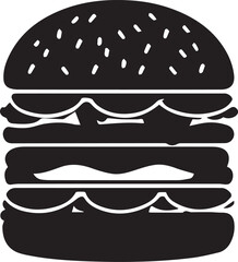 Delicious Double Cheeseburger with Layered Fillings